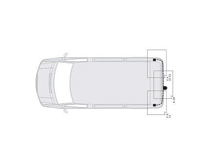 Электрика фаркопа Hak-System (13 pin) для Renault Master 1998-2003 26500512 в 