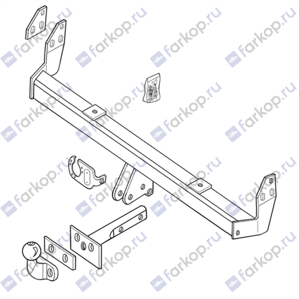 Фаркоп Brink для Land Rover Freelander 1998-2007 382200 в 