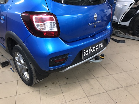 Фаркоп Motodor для Renault Sandero Stepway 2014- 91717-A в 