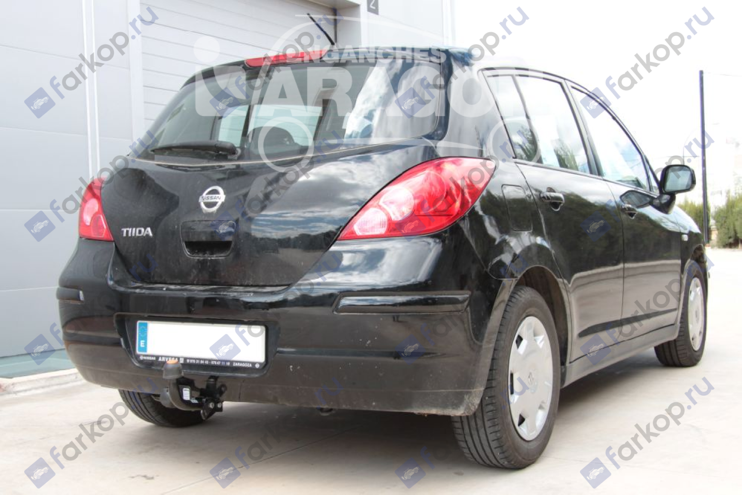 Фаркоп Aragon для Nissan Tiida (хетчбек) 2008-2014 E4421AA в 