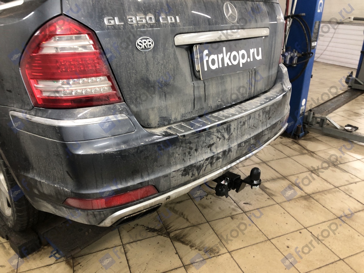 Фаркоп Уникар для Mercedes GL-class 2006-2012 27271A в 