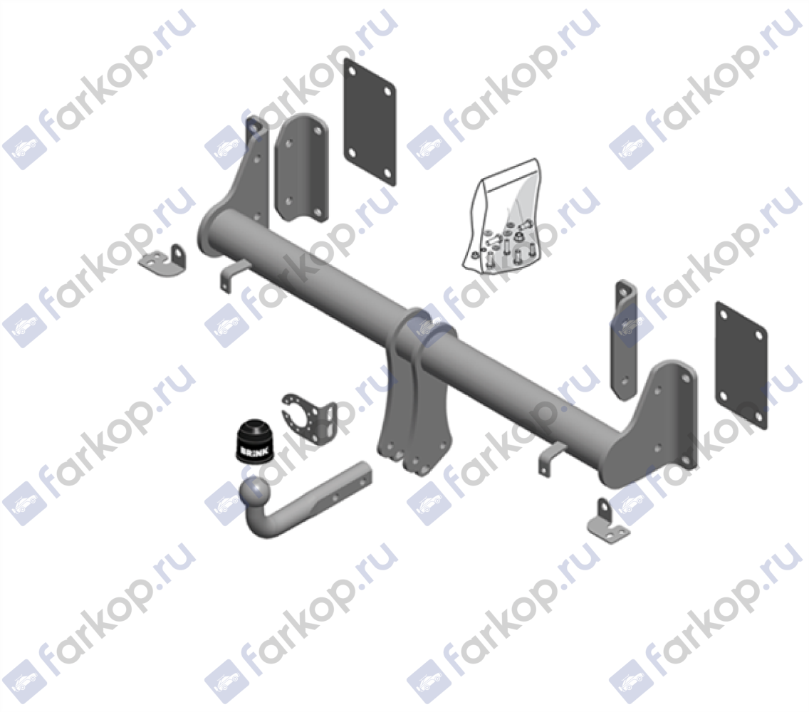 Фаркоп Brink для BMW X6 (G06) 2019- 665600  в 