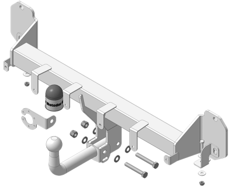 Фаркоп Motodor для BMW X3 2017- 90206-A в 
