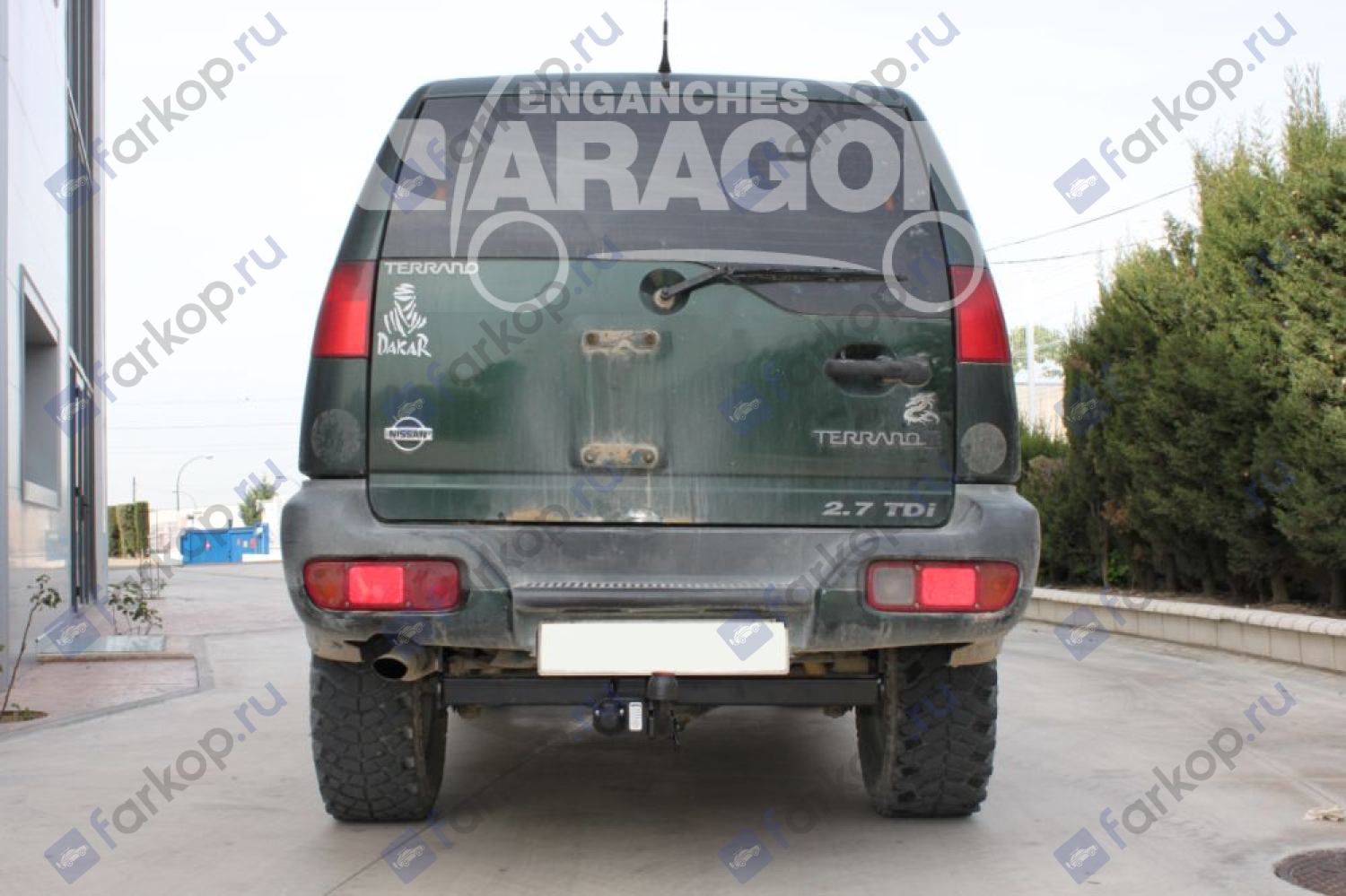 Фаркоп Aragon для Nissan Terrano 1993-1999 E4408DA в 